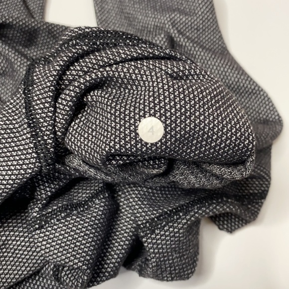 Lululemon Skinny Will Pant Pique Black White Size 4 - Picture 6 of 12